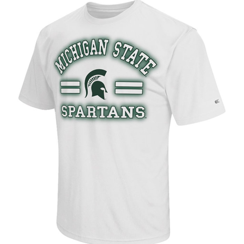 Michigan State Spartans Big Haze Performance Tee
